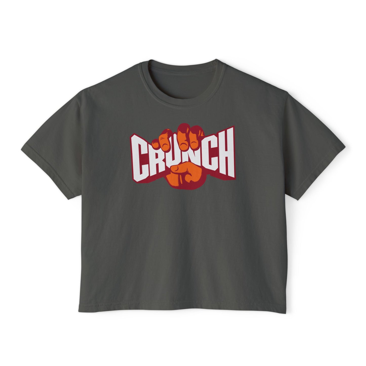 Women’s Oversized Boxy Tee - Crunch Fitness