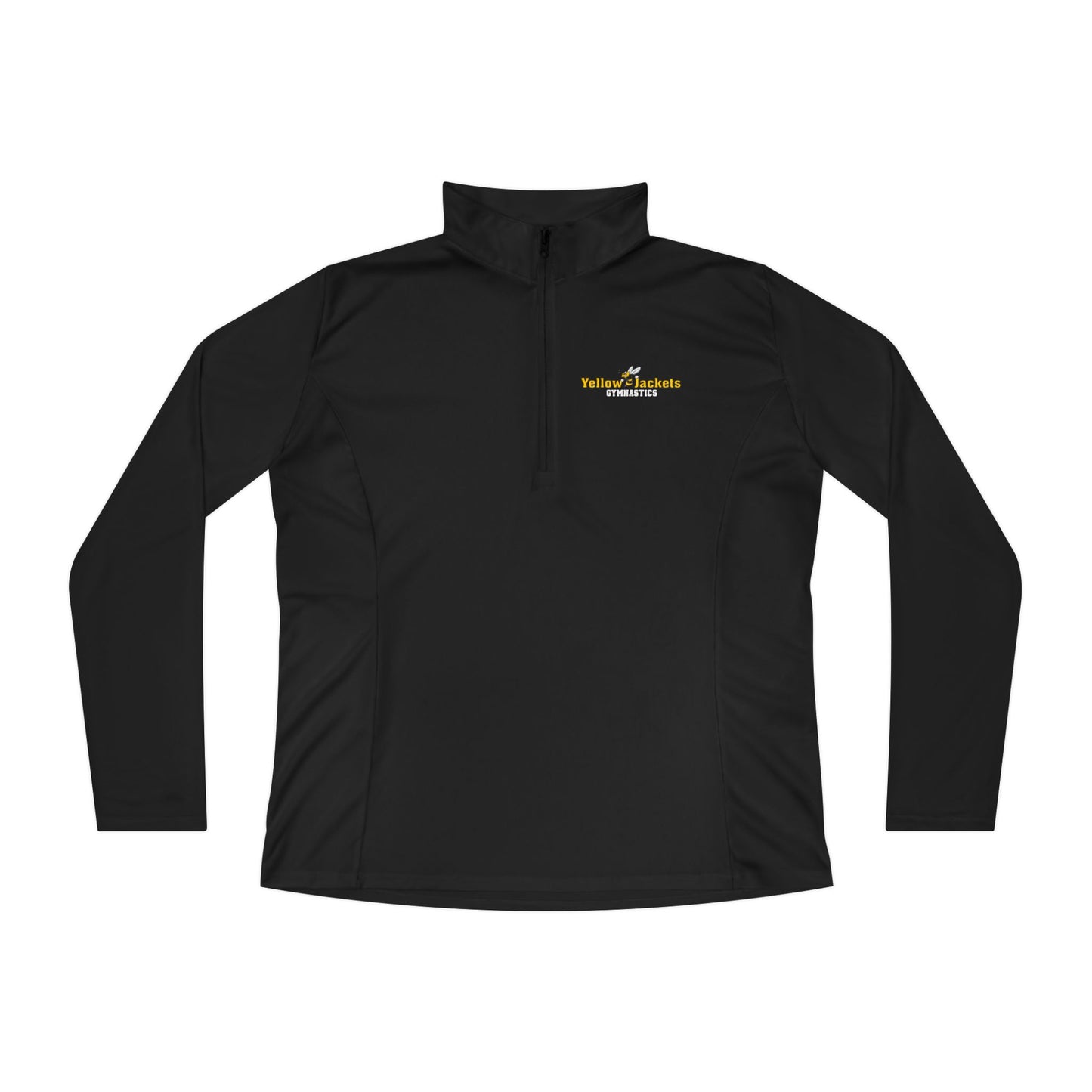 Ladies’ Quarter-Zip Pullover - Yellow Jackets Gymnastics