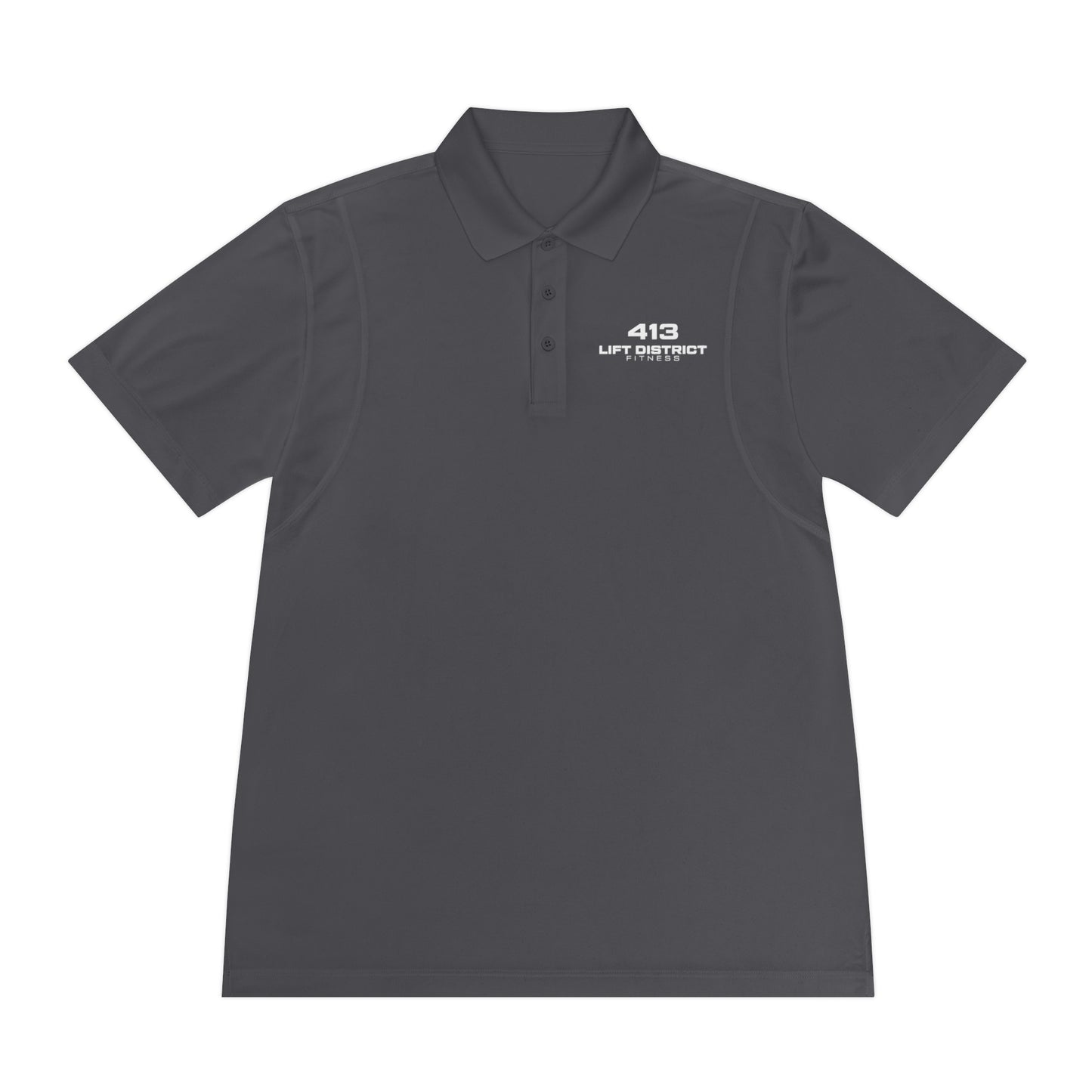 Performance Polo Shirt - Moisture Wicking - 413 - Lift District Fitness