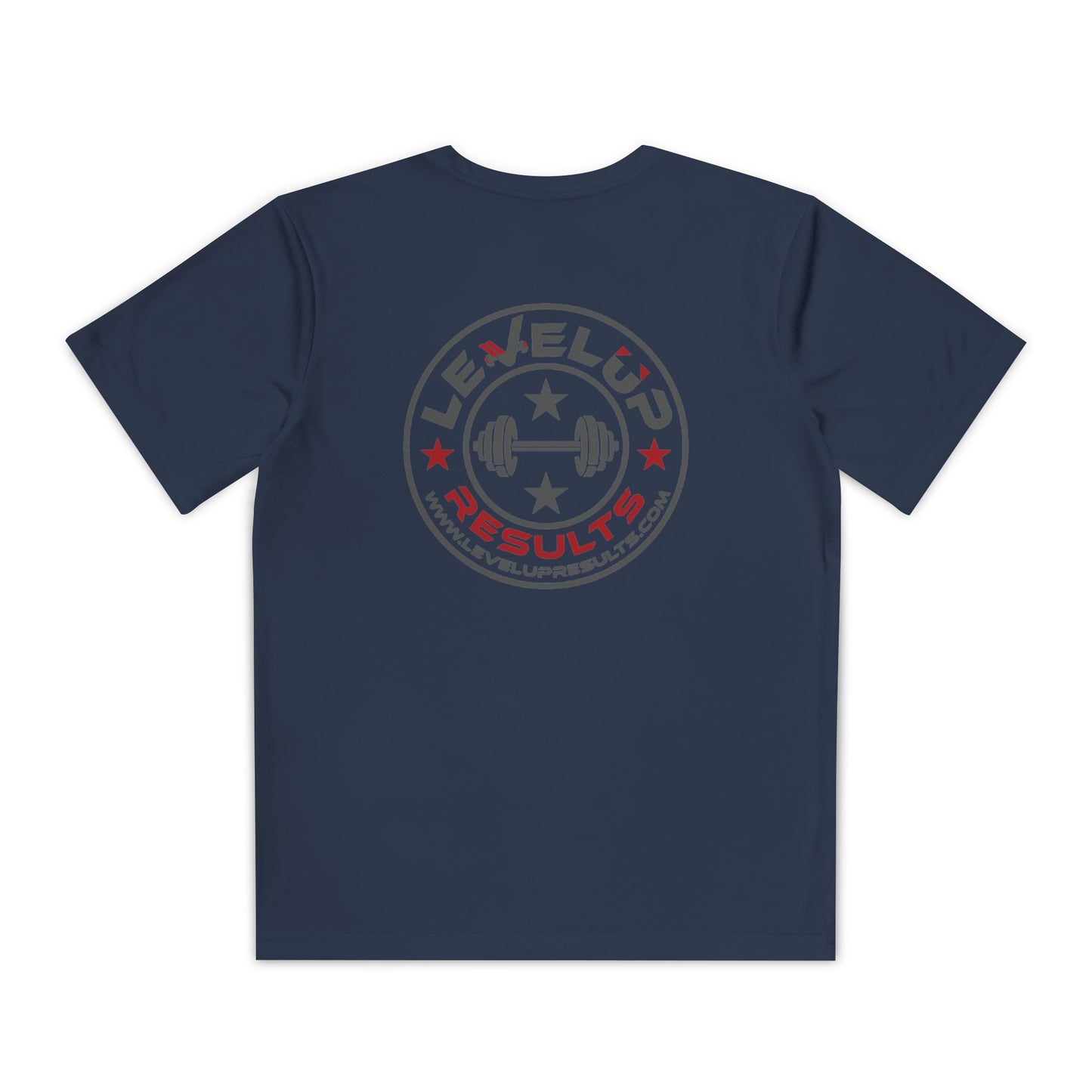 Youth Moisture-Wicking Performance Tee - Results - Level Up Fitness
