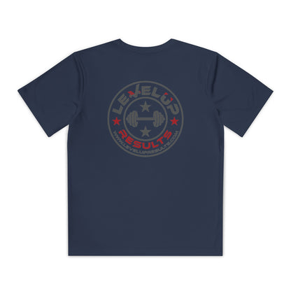 Youth Moisture-Wicking Performance Tee - Results - Level Up Fitness