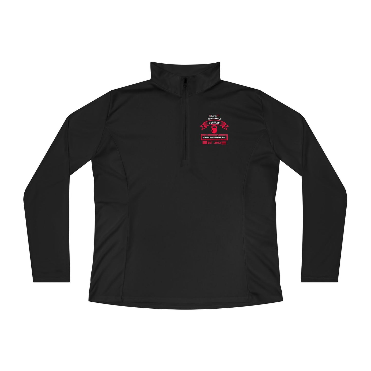 Ladies’ Quarter-Zip Pullover - EF - Earthfit