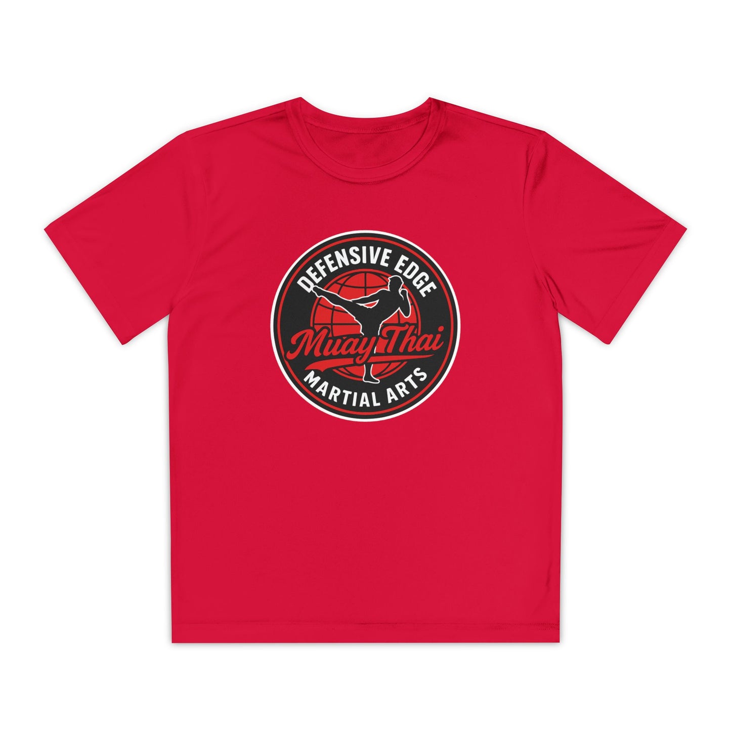 Youth Moisture-Wicking Performance Tee - Muay Thai - Defensive Edge