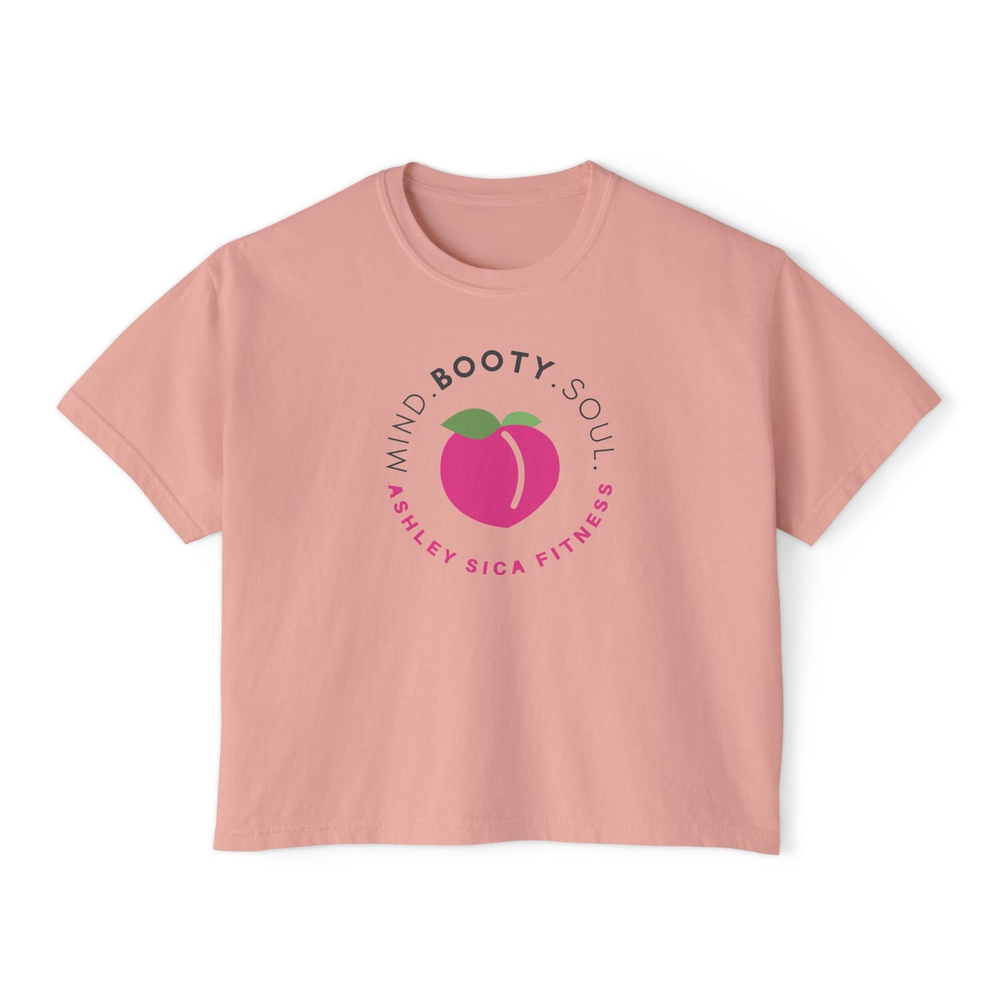 Women’s Oversized Boxy Tee - MBS  - Ashley Sica Fitness