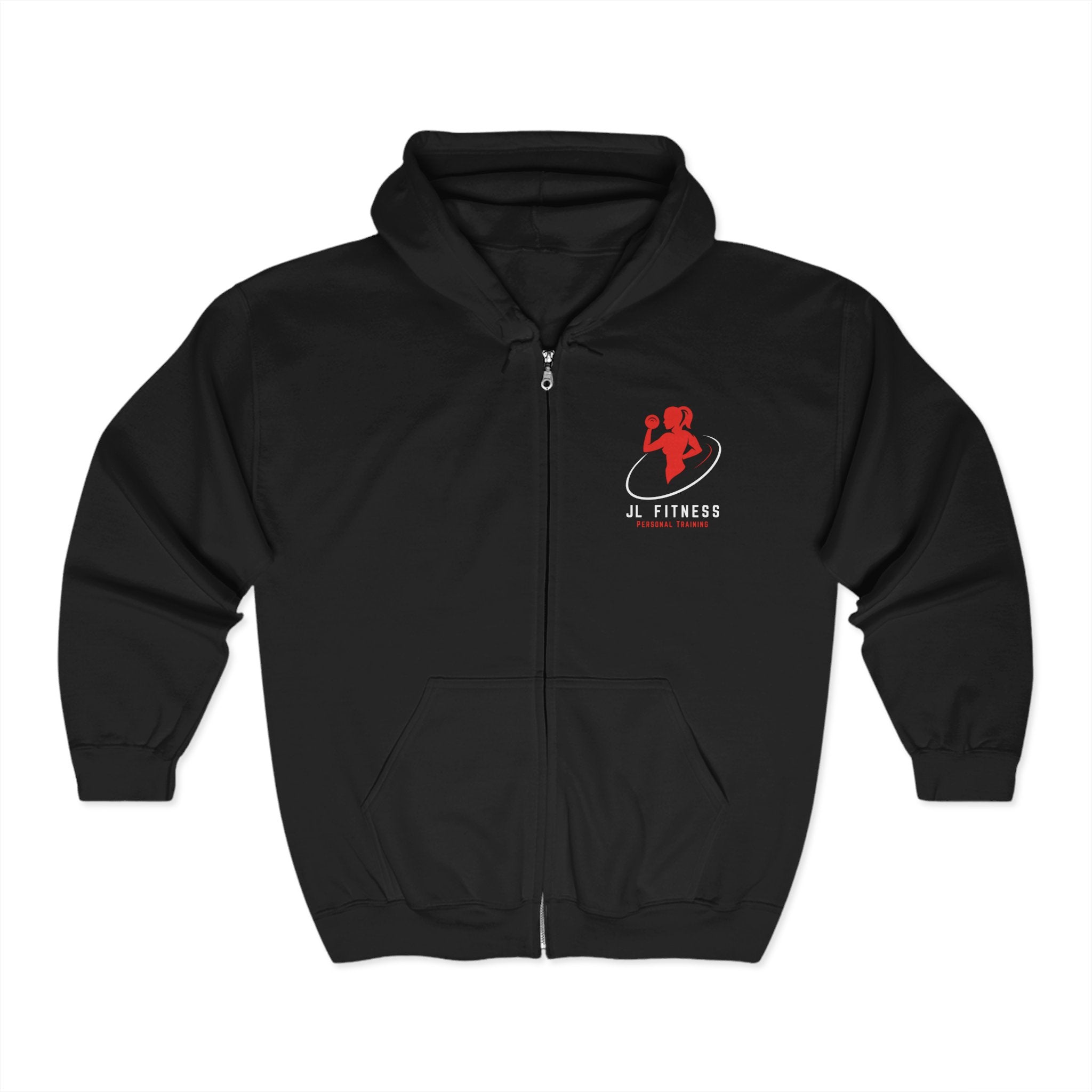 Classic Zip-Up Hoodie - JL Fitness