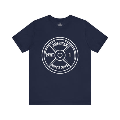 Airlume Cotton Athletic Tee - AMC Strong - American Muscle Corps