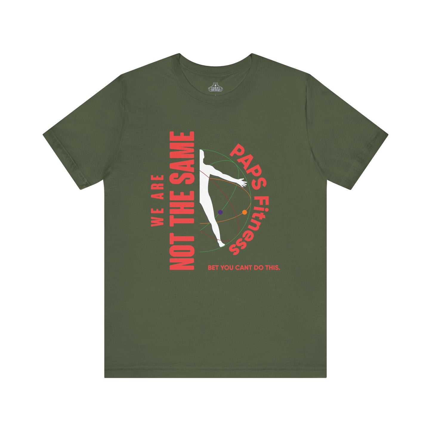 Airlume Cotton Athletic Tee - We Are Not The Same -  PAPS FITNESS