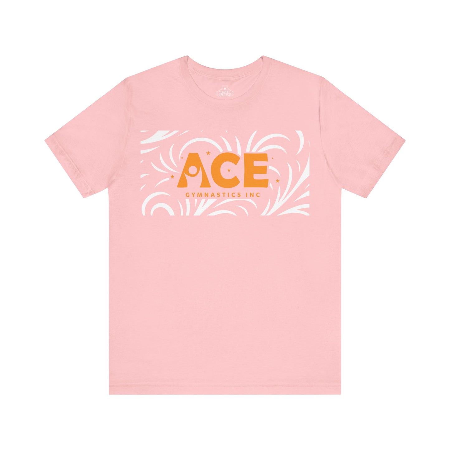 Airlume Cotton Athletic Tee - Pattern - Ace Gymnastics