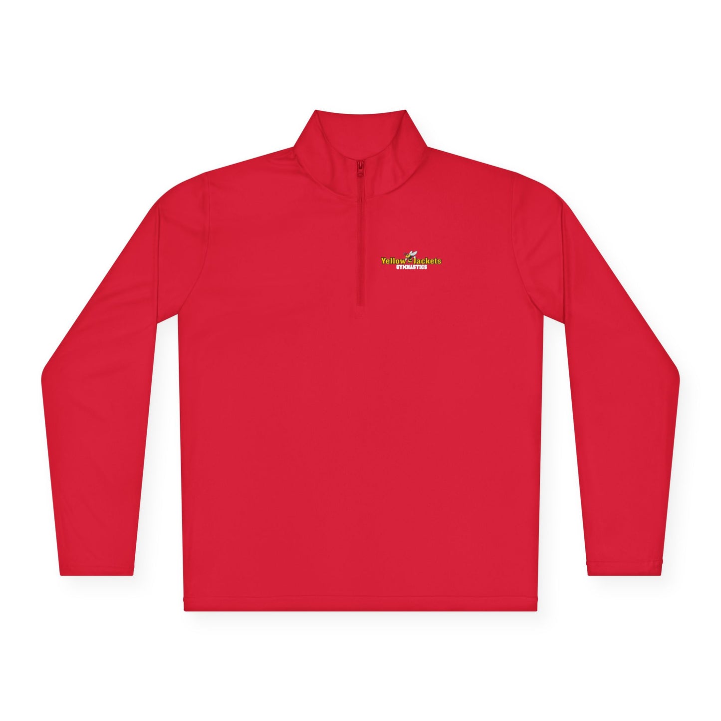 Men’s Performance Quarter-Zip Pullover - Yellow Jackets Gymnastics