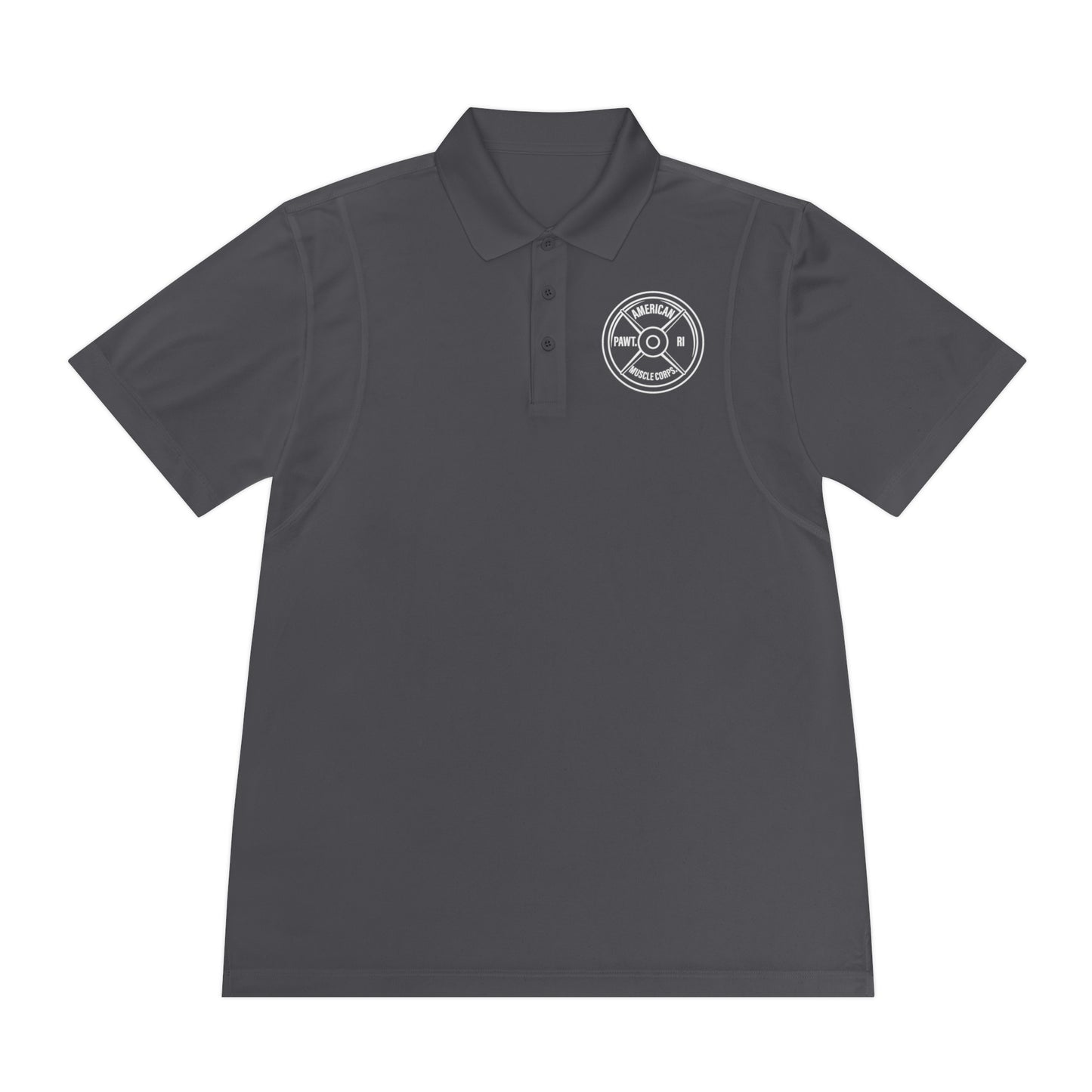 Performance Polo Shirt - Moisture Wicking - AMC Strong - American Muscle Corps  