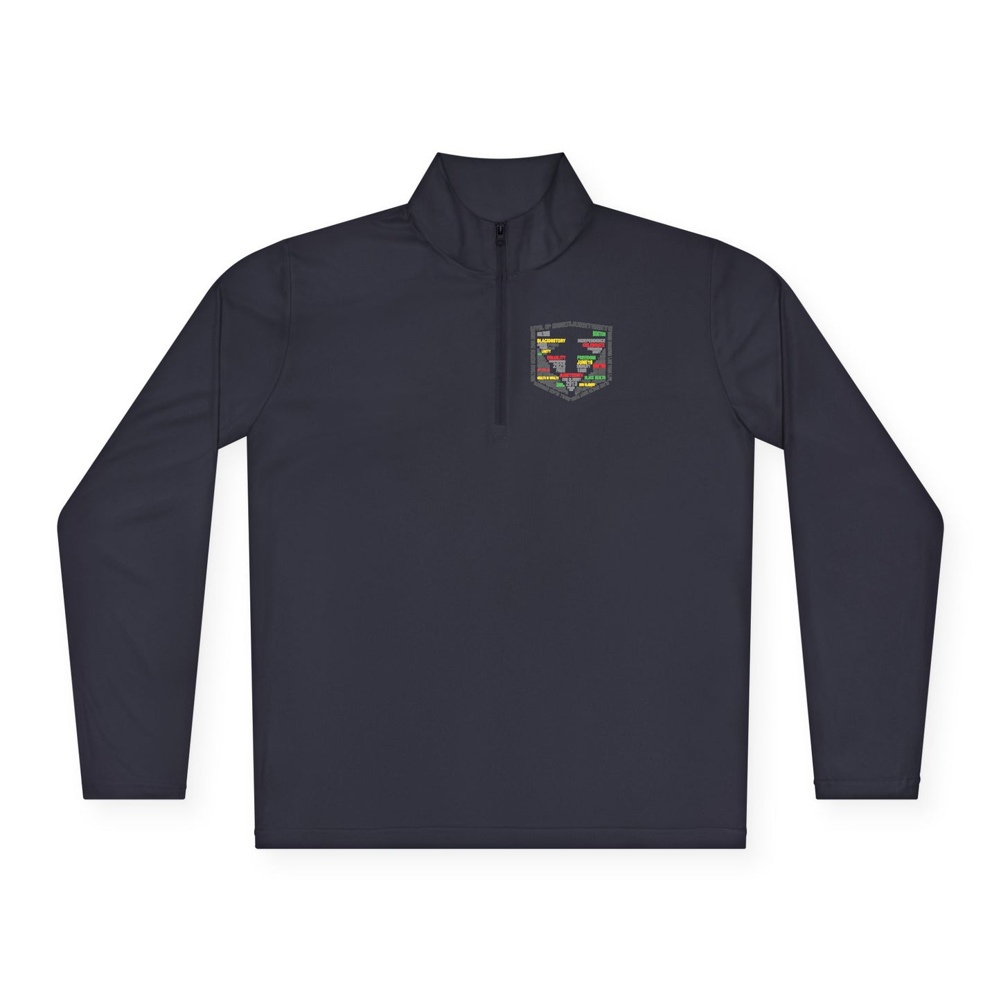 Men’s Performance Quarter-Zip Pullover - Juneteeth - Level Up Fitness