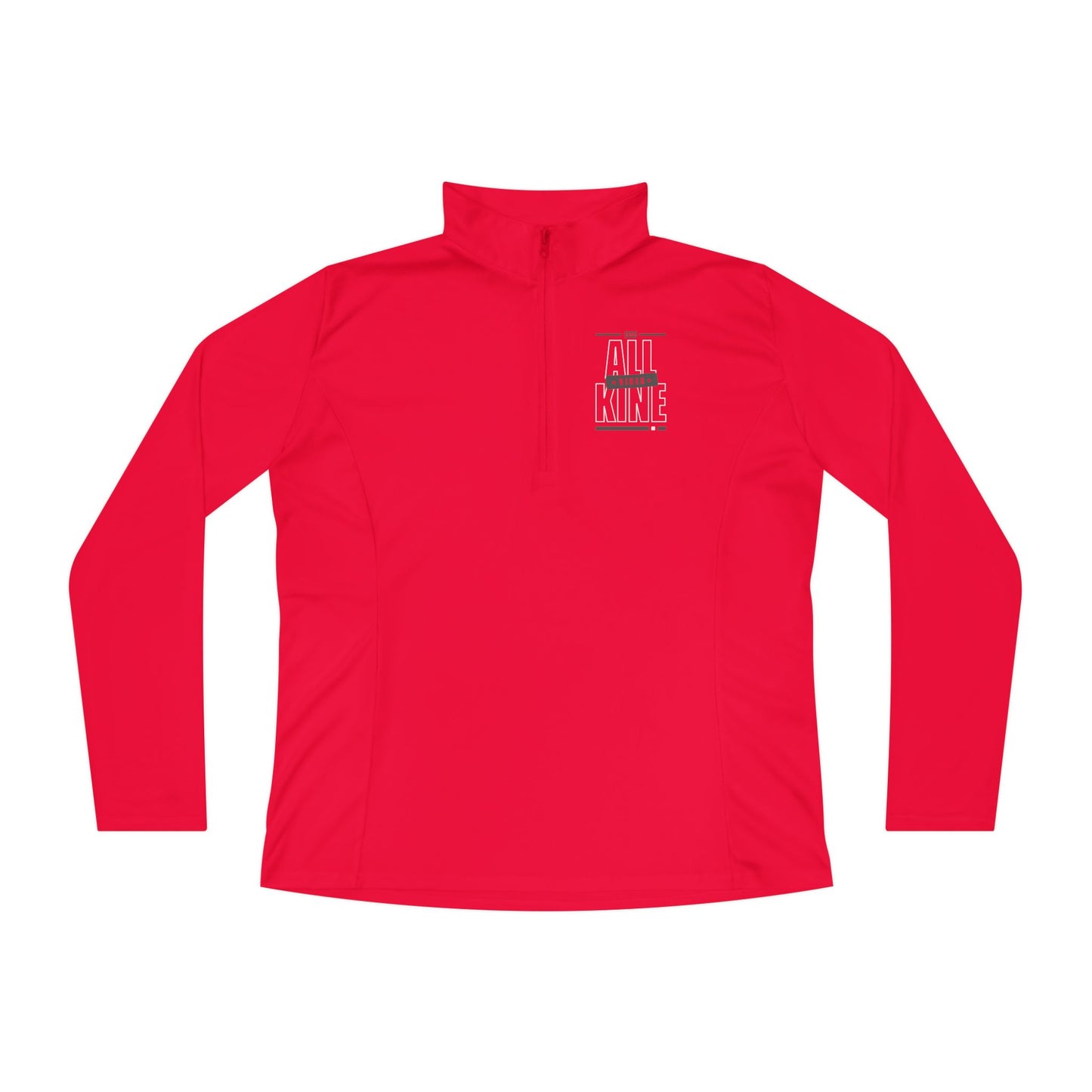 Ladies’ Quarter-Zip Pullover - Vibes - All Kine