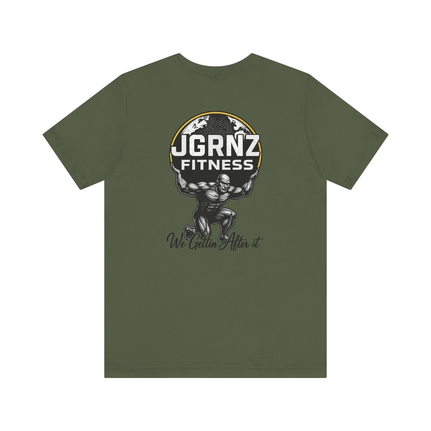 Airlume Cotton Athletic Tee - Steel Atlas - JGRNZ Fitness