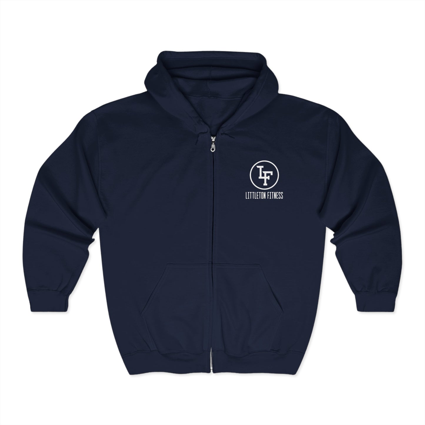 Classic Zip-Up Hoodie - Littleton Fitness