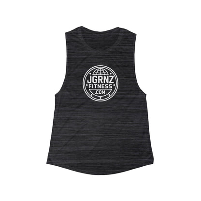 Bella+Canvas – Women’s 65/35 Poly/Viscose Flowy Scoop Muscle Tank - JGRNZ Fitness
