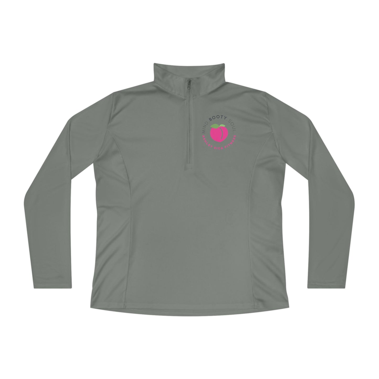 Ladies’ Quarter-Zip Pullover - MBS  - Ashley Sica Fitness