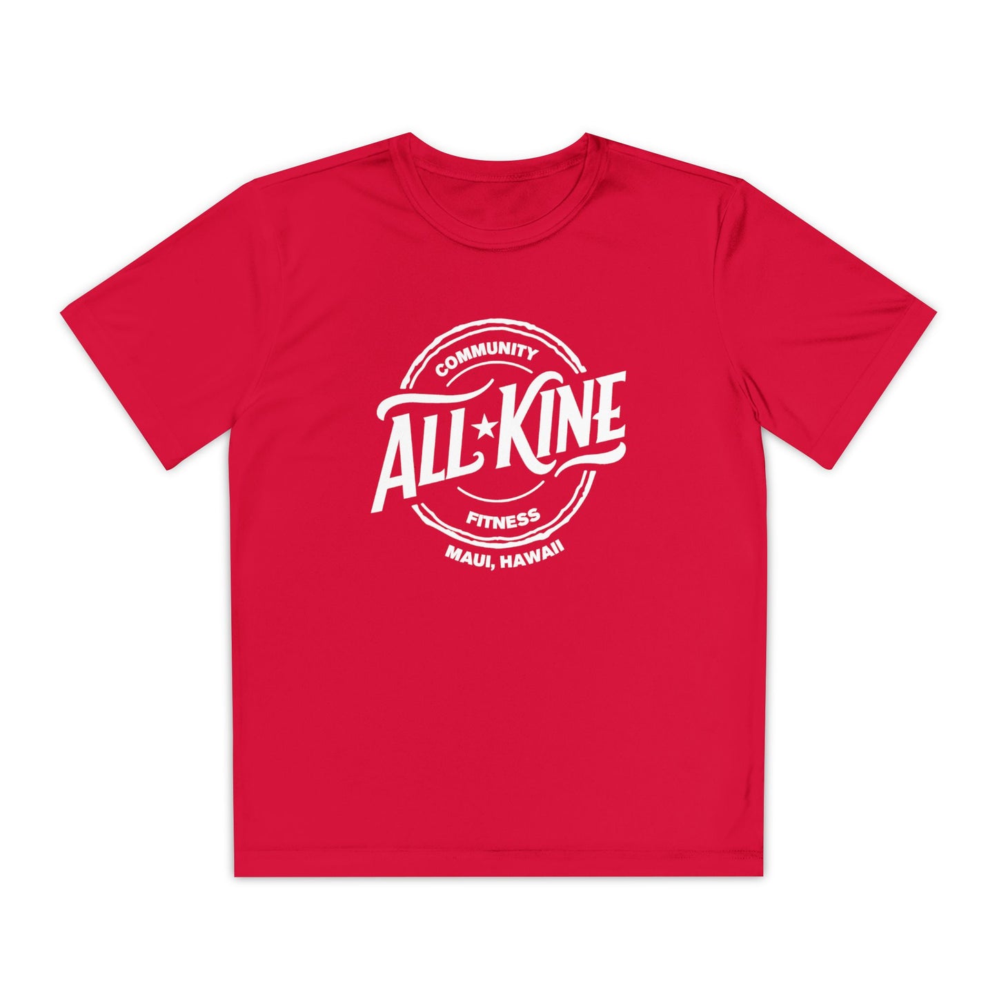 Youth Moisture-Wicking Performance Tee - CF - All Kine