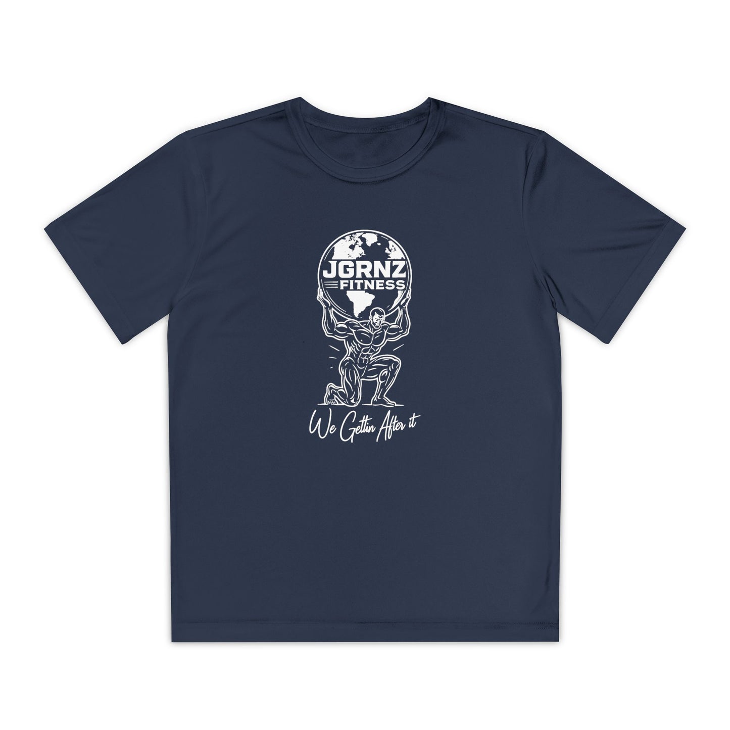 Youth Moisture-Wicking Performance Tee - JGRNZ FITNESS