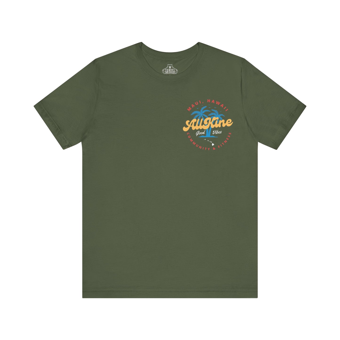 Airlume Cotton Athletic Tee - Paradise - All Kine