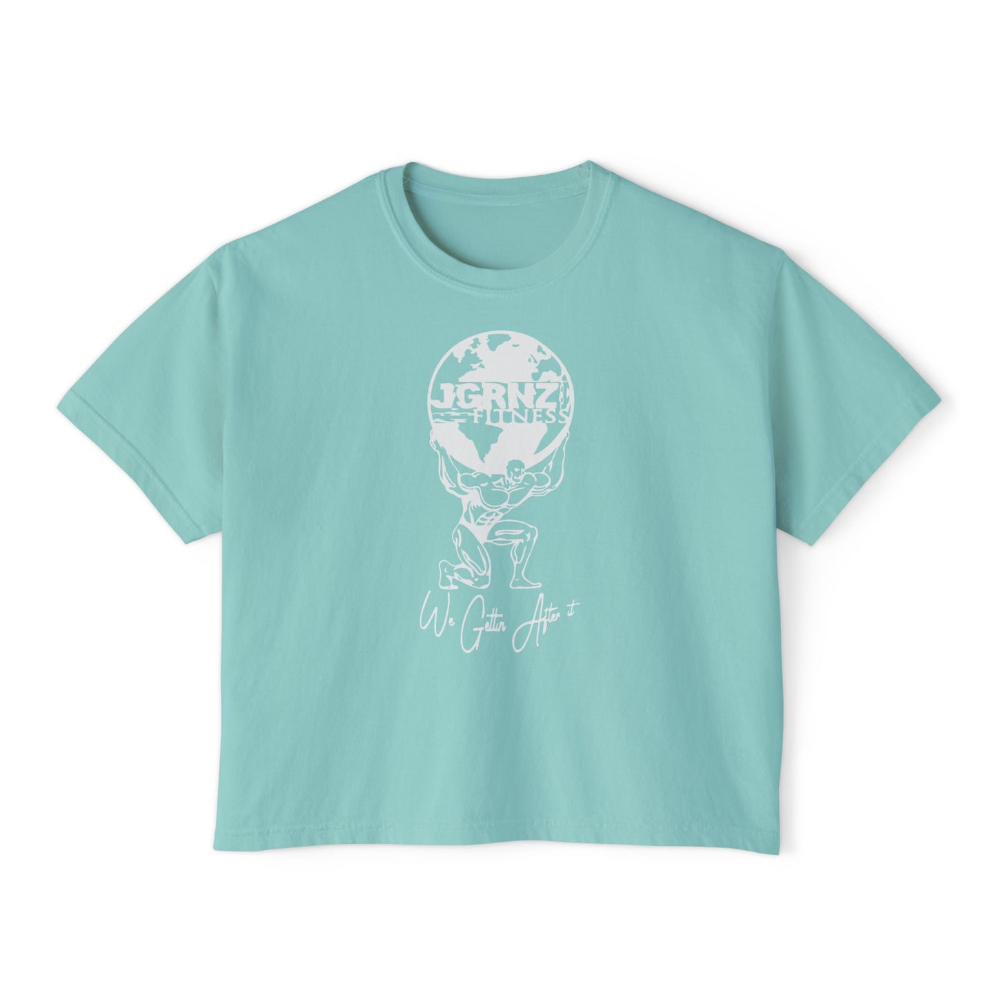 Women’s Oversized Boxy Tee - JGRNZ Fitness
