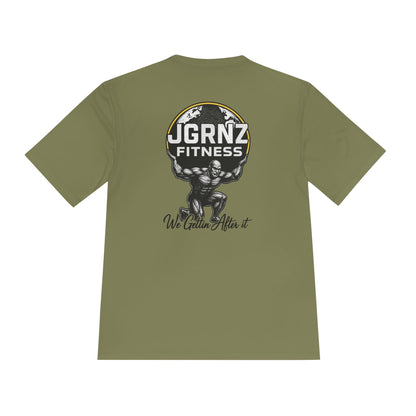 Moisture-Wicking Performance Tee - Steel Atlas - JGRNZ Fitness