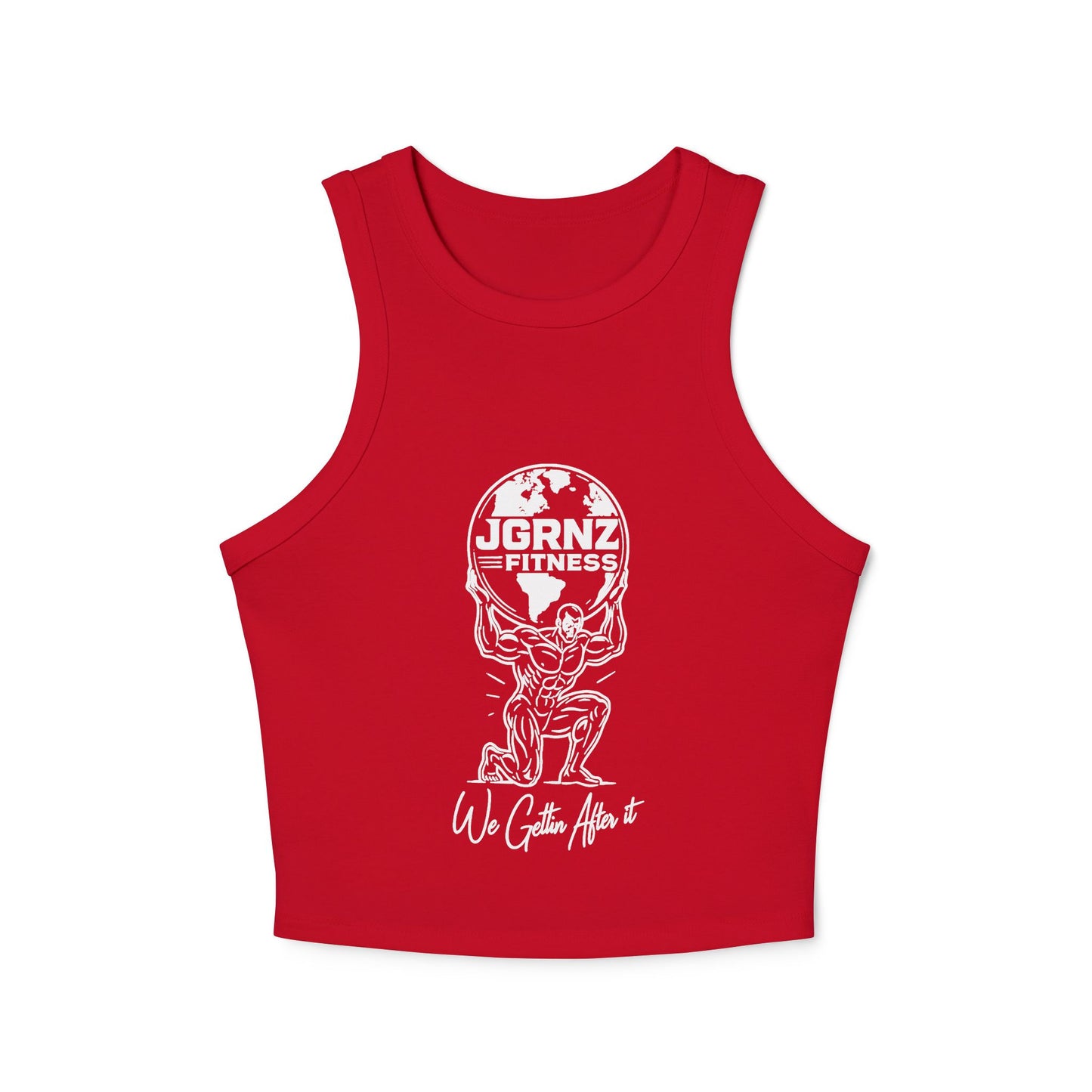Ladies Ribbed Tank -  JGRNZ Fitness