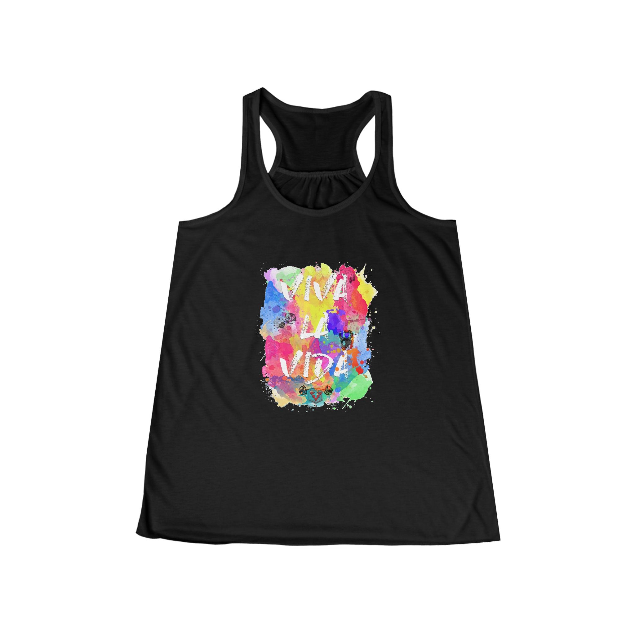 Ladies Flowy Racerback Tank - Viva - Level Up Fitness