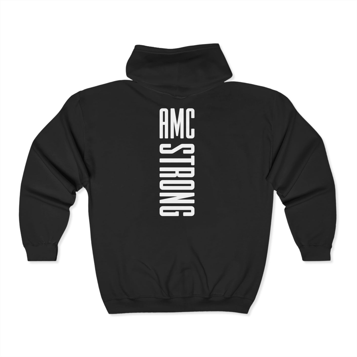 Classic Zip-Up Hoodie - AMC Strong - American Muscle Corps