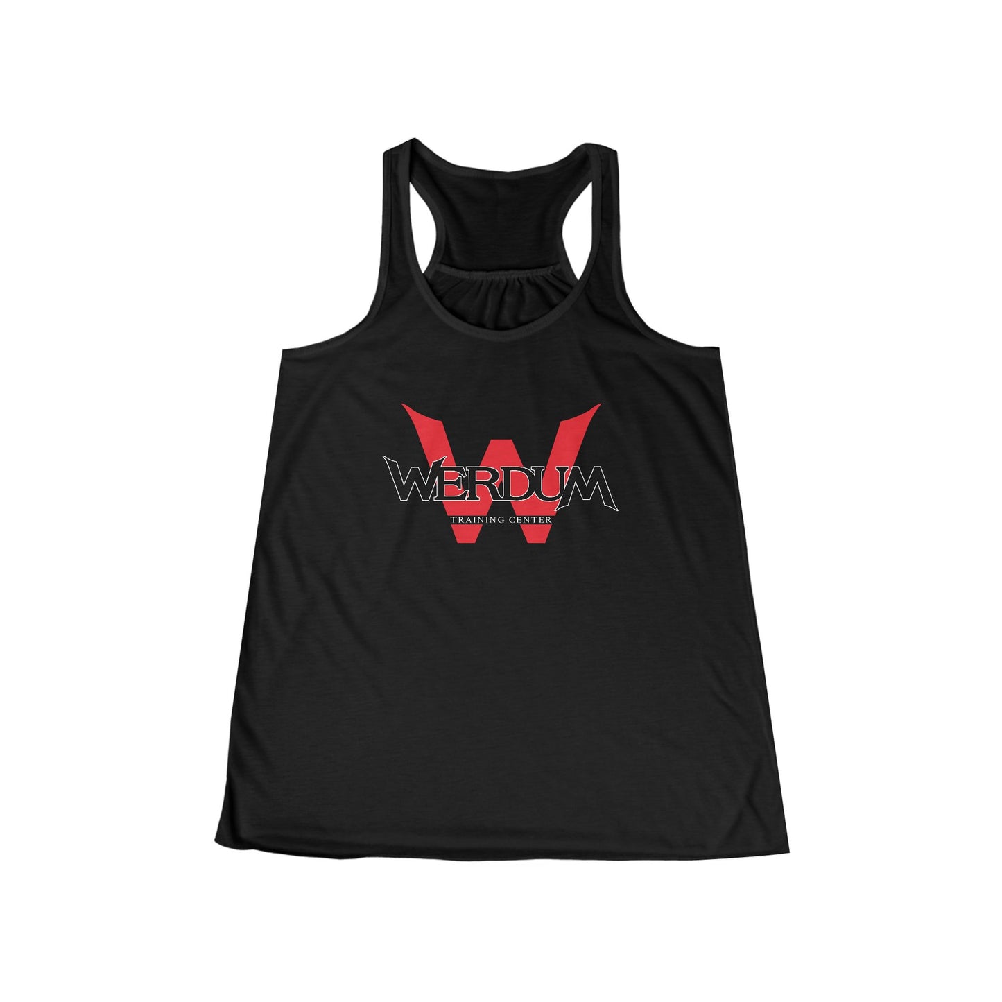 Ladies Flowy Racerback Tank - Werdum Training Center Nantucket