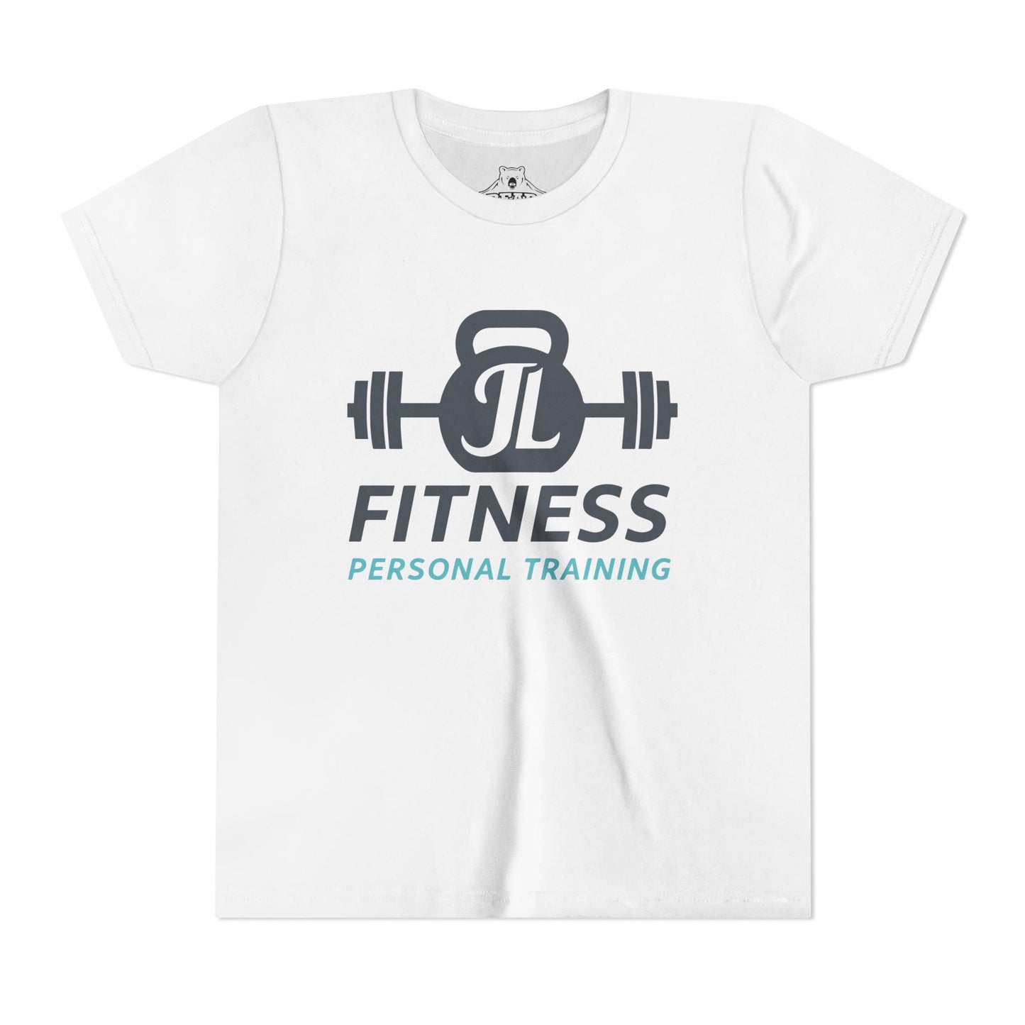 Youth Airlume Cotton Athletic  Tee - JL Kettlebell-JL Fitness