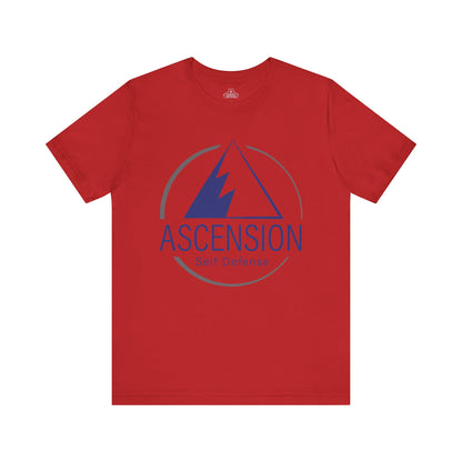 Airlume Cotton Athletic Tee - ASCENSION SELF DEFENSE - Defensive Edge Martial Arts