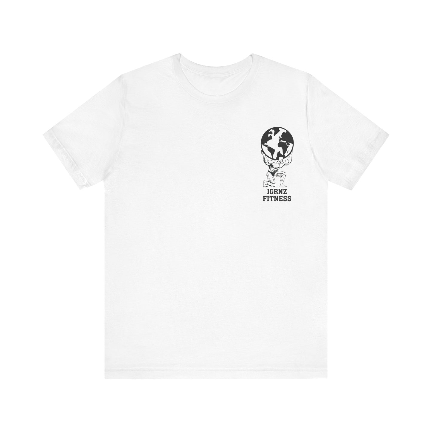 Airlume Cotton Athletic Tee - FB -  JGRNZ FITNESS