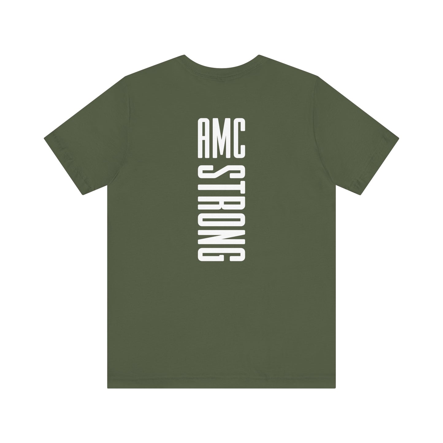 Airlume Cotton Athletic Tee - AMC Strong - American Muscle Corps