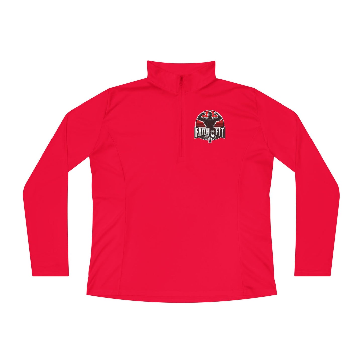 Ladies’ Quarter-Zip Pullover - 3rd-Faith N Fit