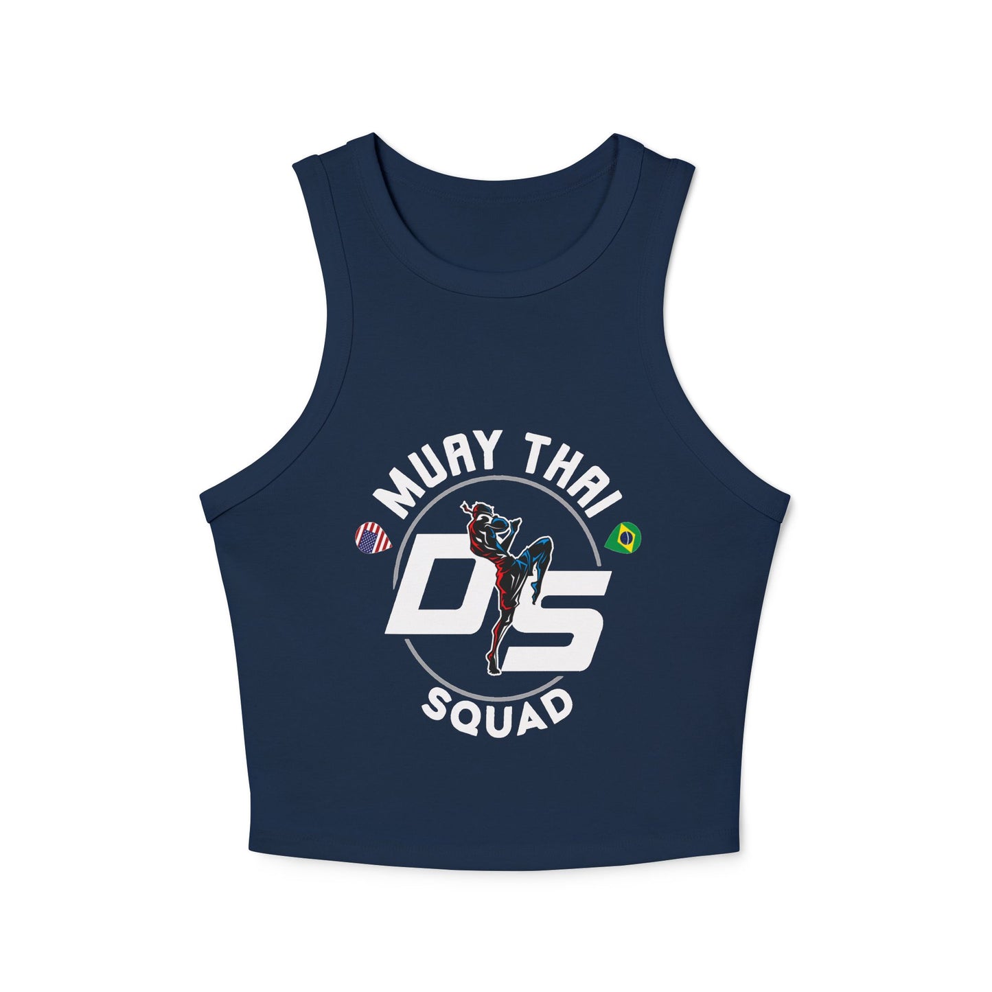Ladies Ribbed Tank - 8 limbs - DS Muay Thai Squad