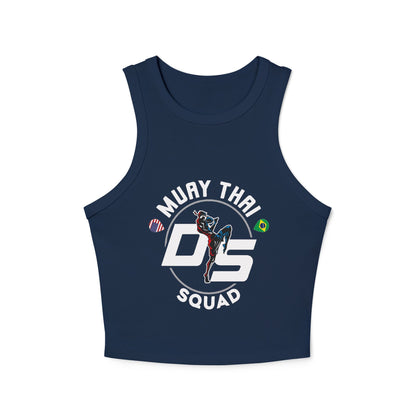 Ladies Ribbed Tank - 8 limbs - DS Muay Thai Squad