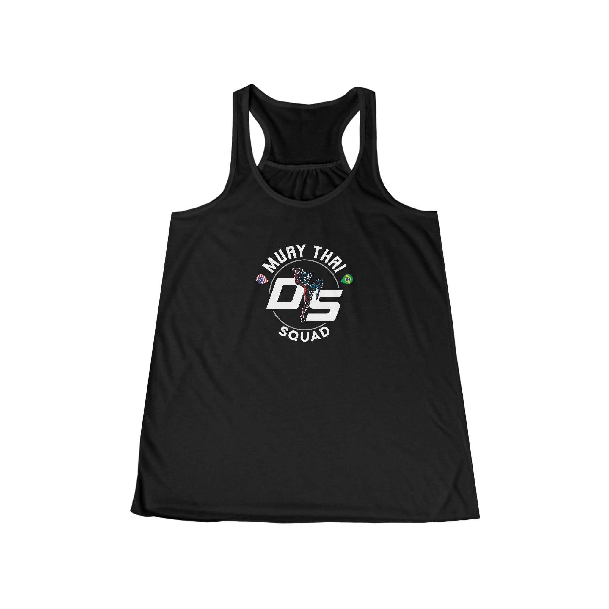 Ladies Flowy Racerback Tank - DS Muay Thai Squad