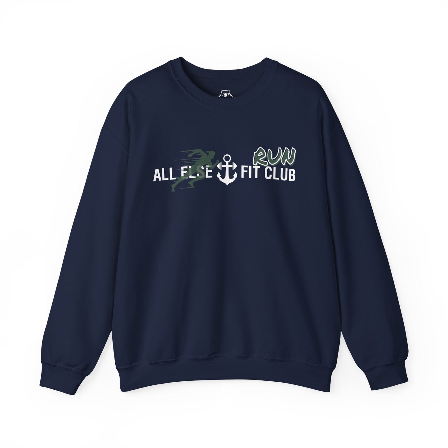 Perfect Soft Crewneck Sweatshirt - AEFC : Run Club -All Else Fit Club