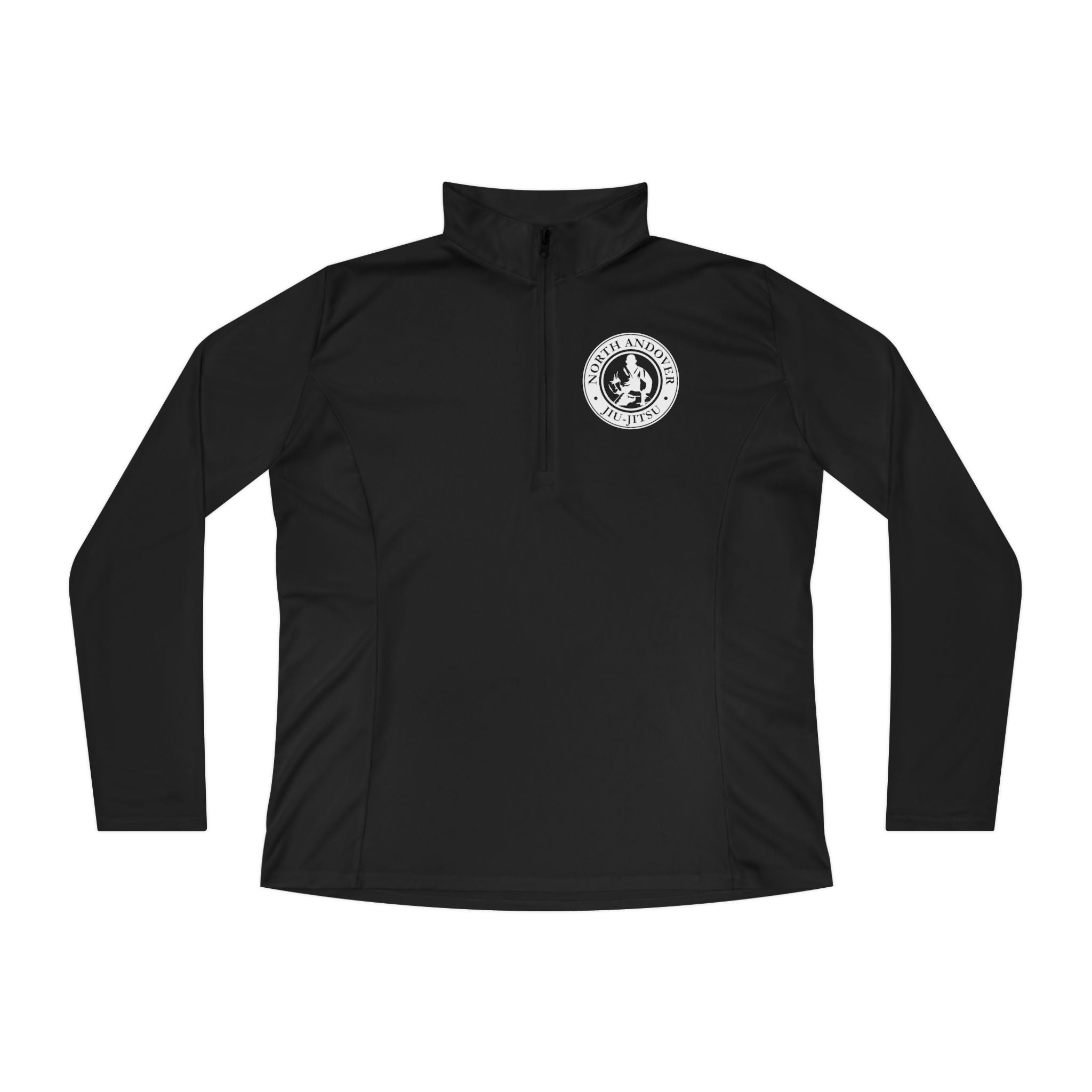 Ladies’ Quarter-Zip Pullover - North Andover Jiu - Jitsu