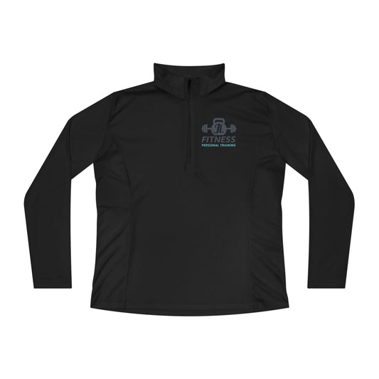Ladies’ Quarter-Zip Pullover - JL Kettlebell-JL Fitness