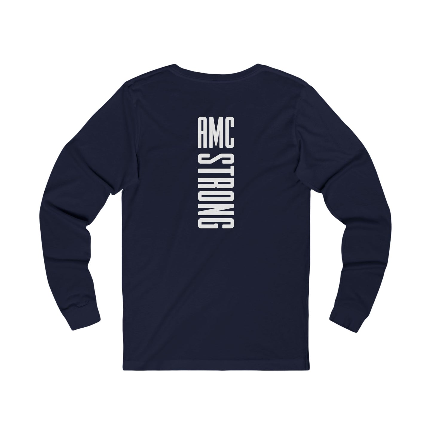 Long Sleeve Cotton Shirt - AMC Strong - American Muscle Corps   