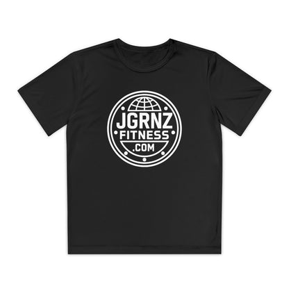 Youth Moisture-Wicking Performance Tee - Plate - JGRNZ FITNESS