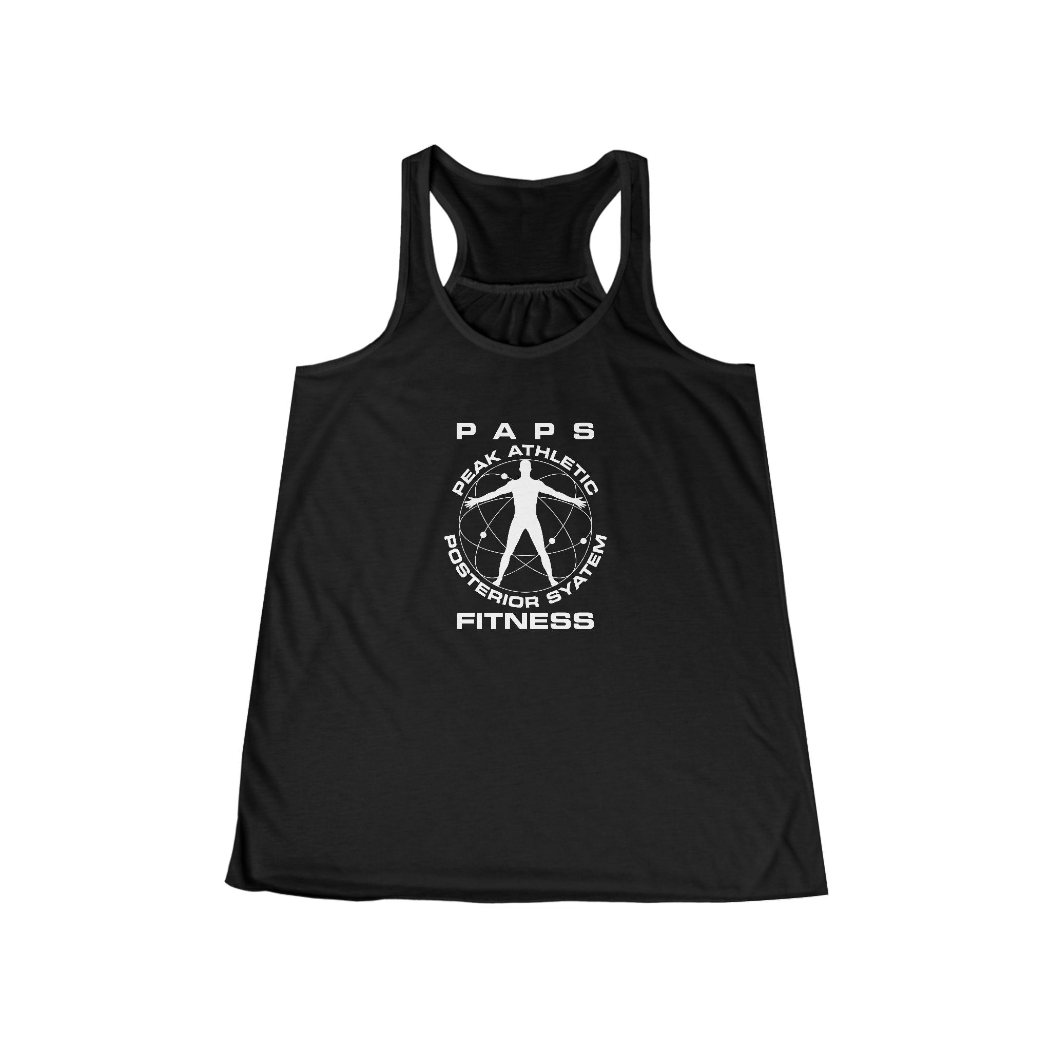 Ladies Flowy Racerback Tank - PAPS Fitness