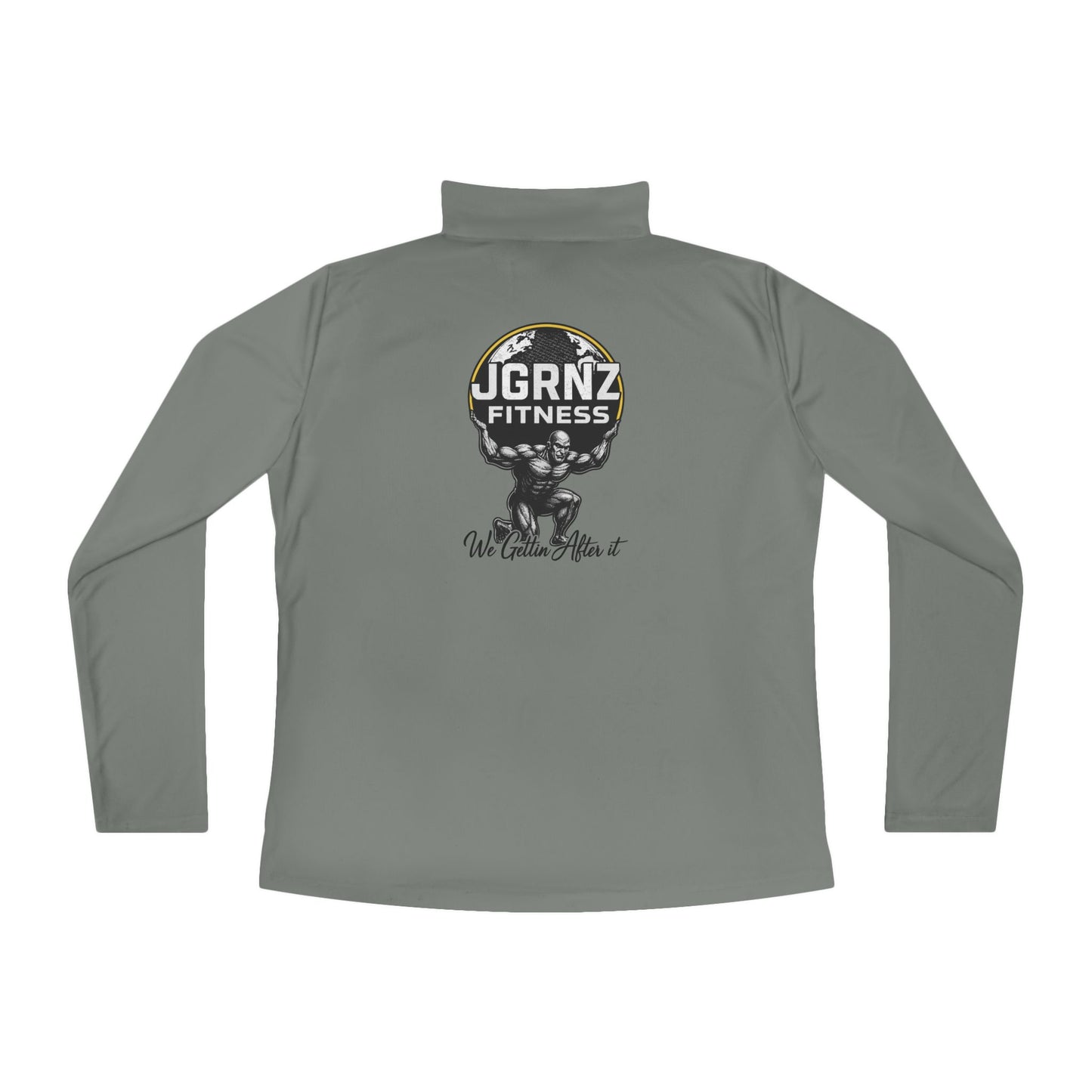 Ladies’ Quarter-Zip Pullover - Steel Atlas - JGRNZ Fitness