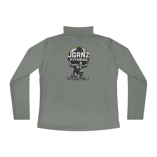 Ladies’ Quarter-Zip Pullover - Steel Atlas - JGRNZ Fitness