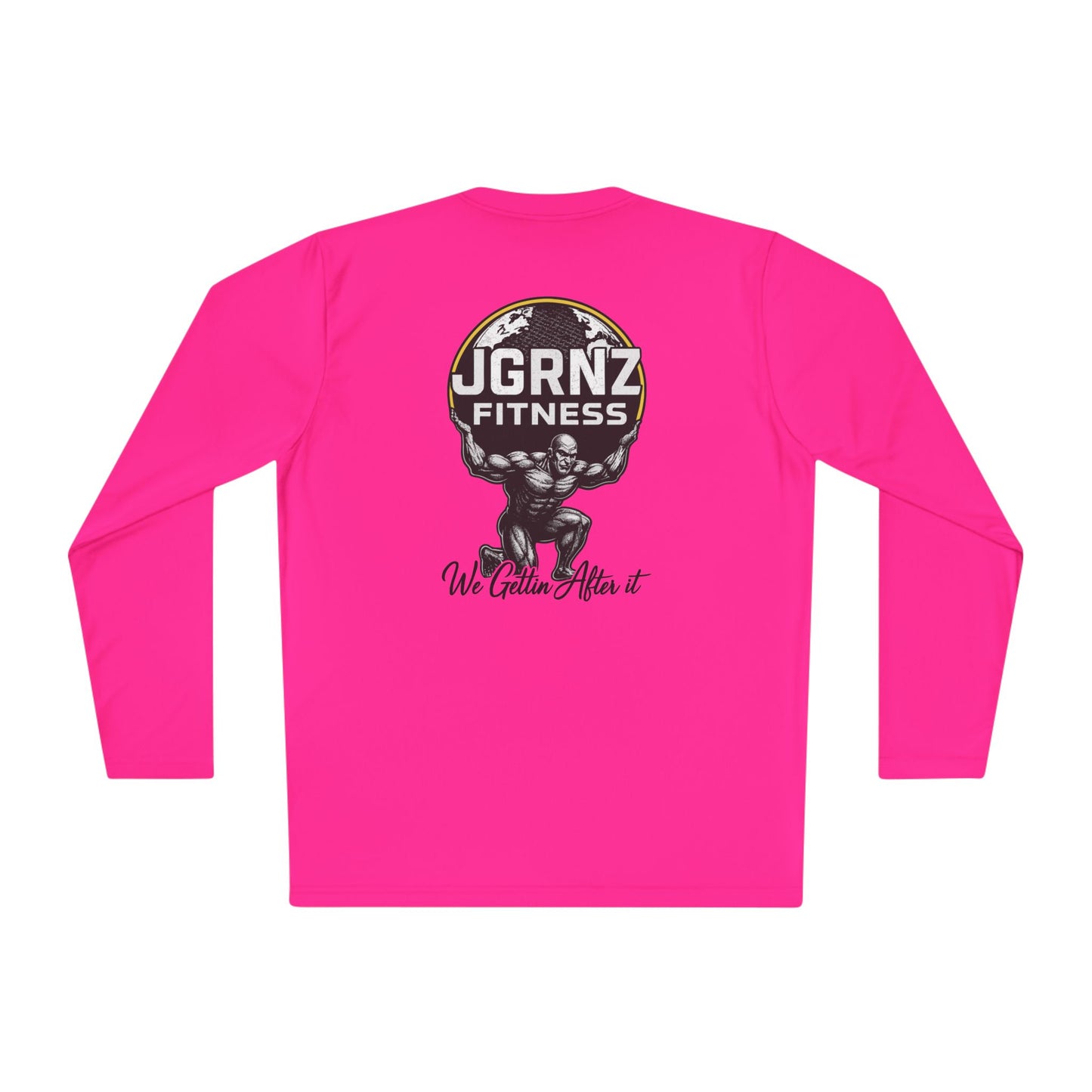 Unisex Performance Long Sleeve  - Steel Atlas - JGRNZ Fitness