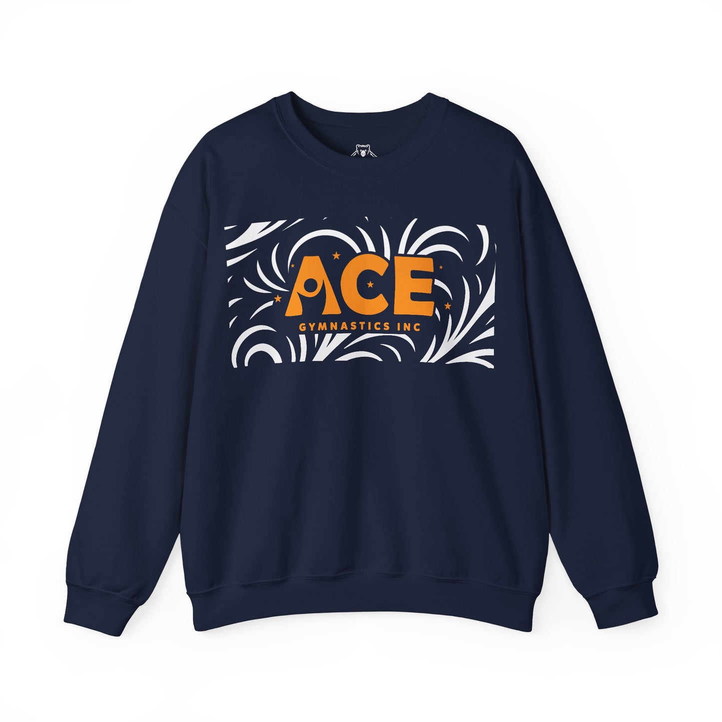Perfect Soft Crewneck Sweatshirt - Pattern - Classic Fit - Ace Gymnastics