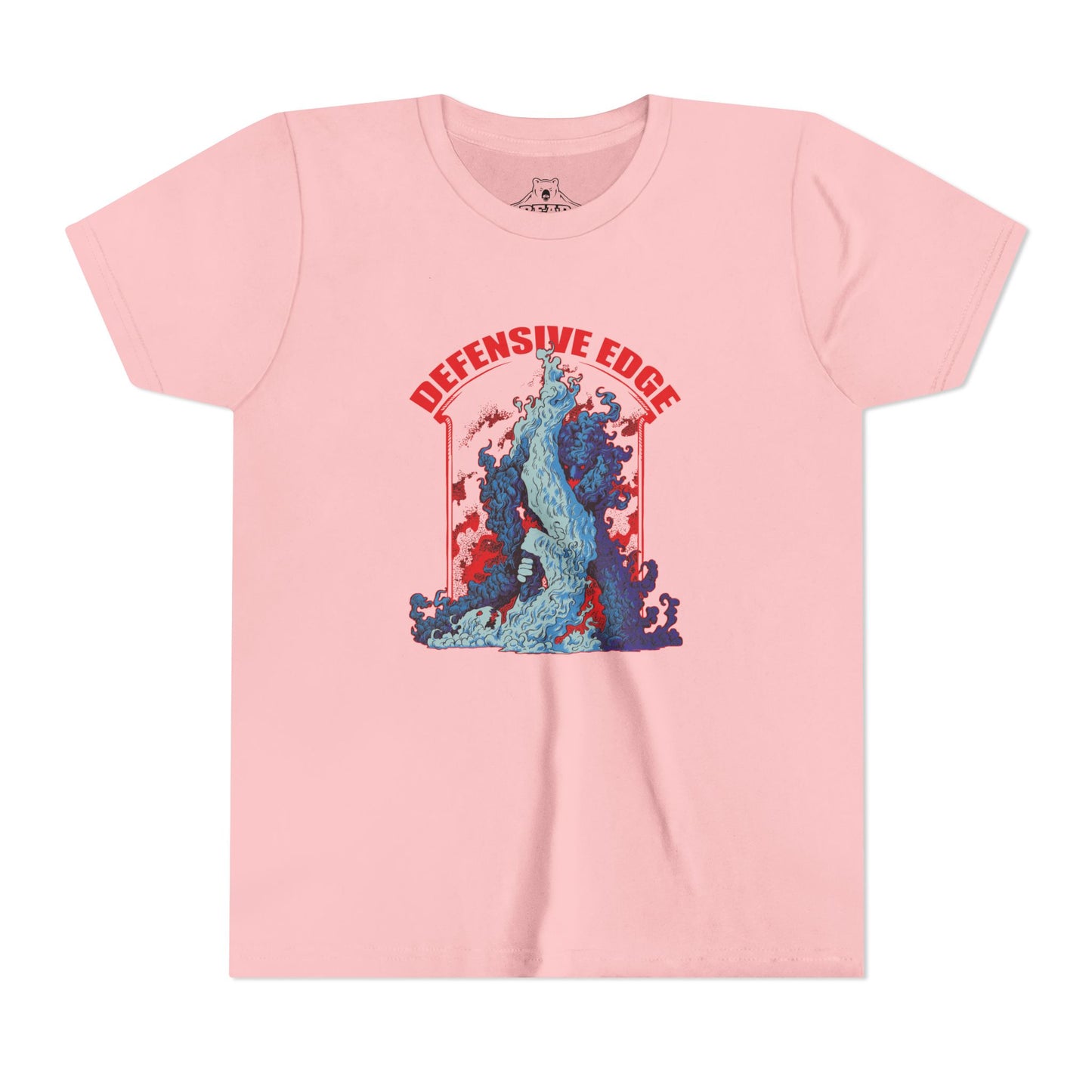 Airlume Cotton Athletic Youth Tee - DE-Defensive Edge Martial Arts