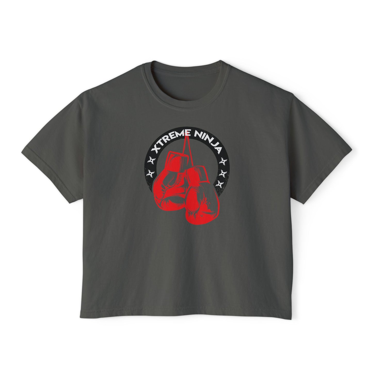 Women’s Oversized Boxy Tee - Xtreme Ninja Boxing