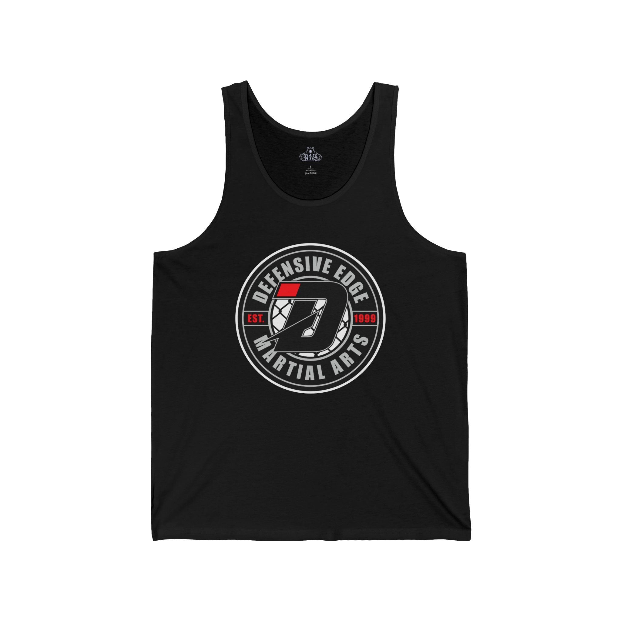 Airlume Cotton Athletic Tee - DEM- Defensive Edge Martial Arts